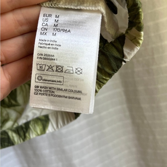 Off the shoulder lemon top h&m crop puff sleeve - Picture 8 of 8